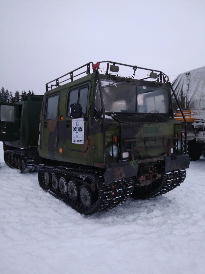 Шведский вездеход БВ-206 "Лось"