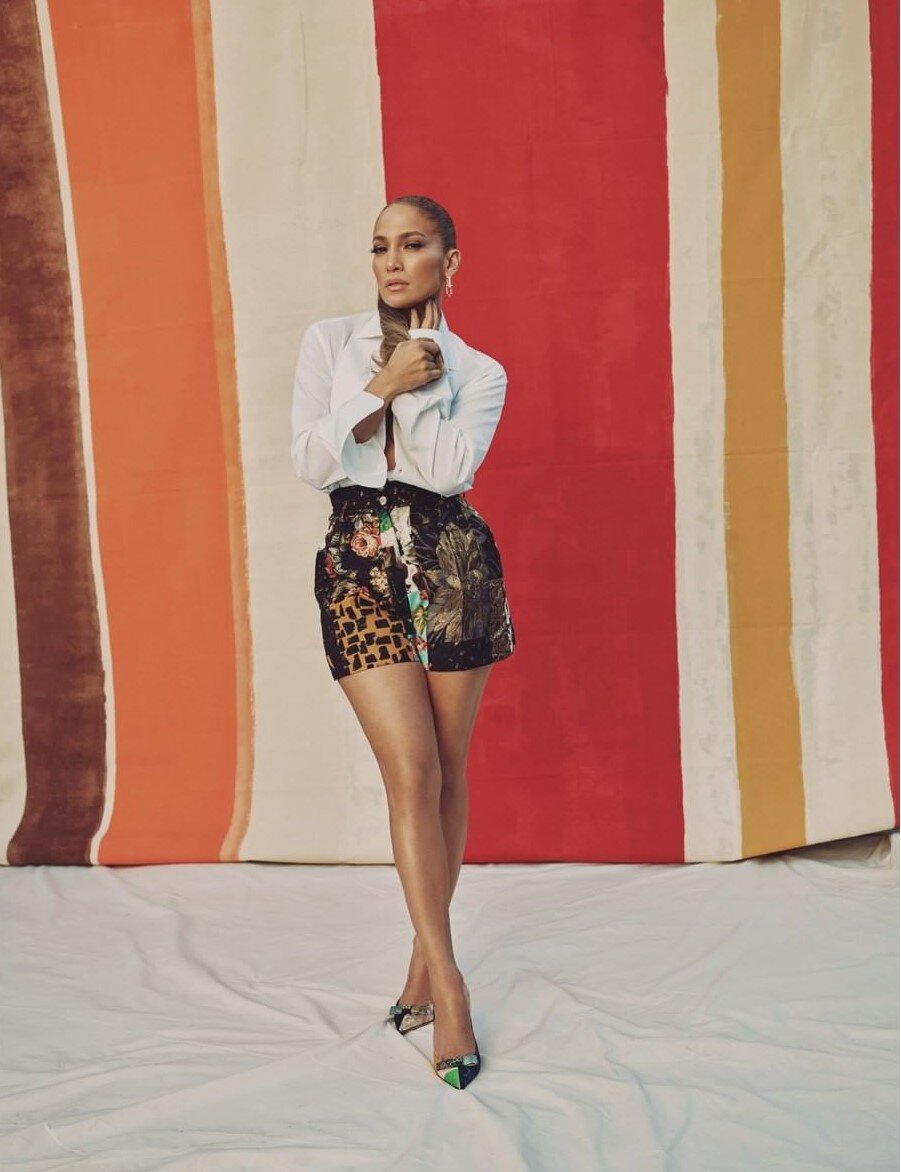 Джей Ло в коллекции «Sicilian Patchwork» от Dolce & Gabbana