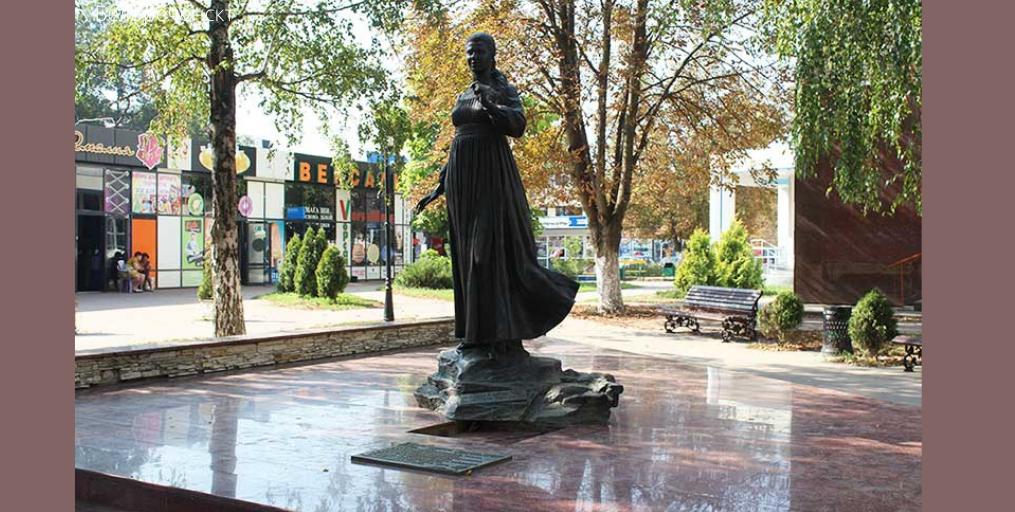 История монумента В.В. Толкуновой воздвигнутого в Белореченске