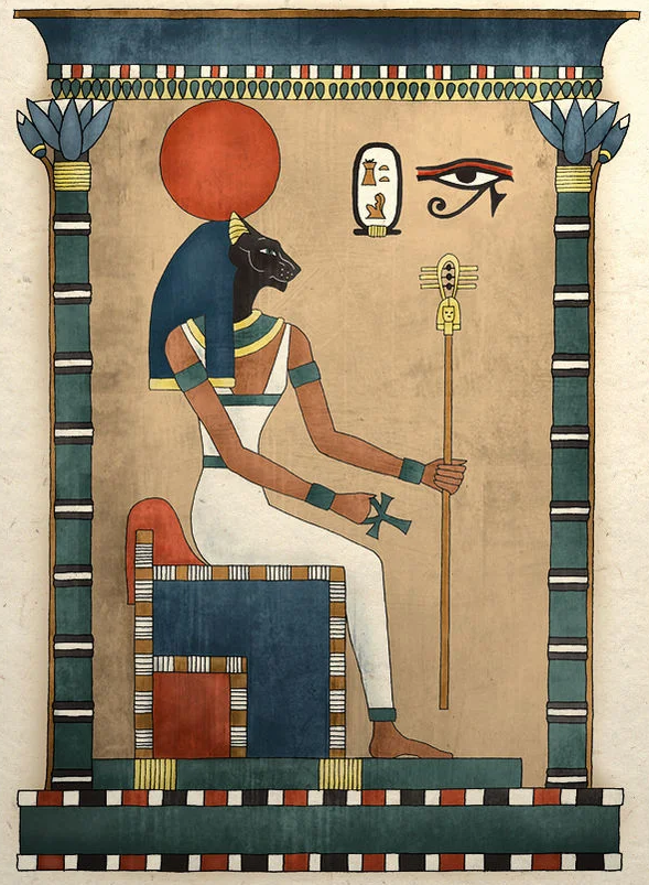 Богиня Бастет. Взято с phosting.ru