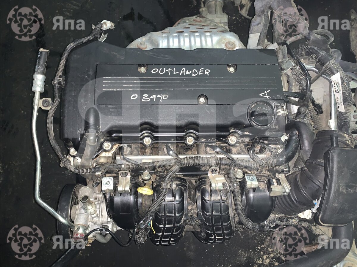 Двигатель 4B12 Мицубиси Аутлендер 2.4л