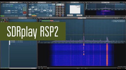 SDRplay RSP2. Приёмник от 0 до 2000 МГц. Устройство, параметры, слушаем эфир.