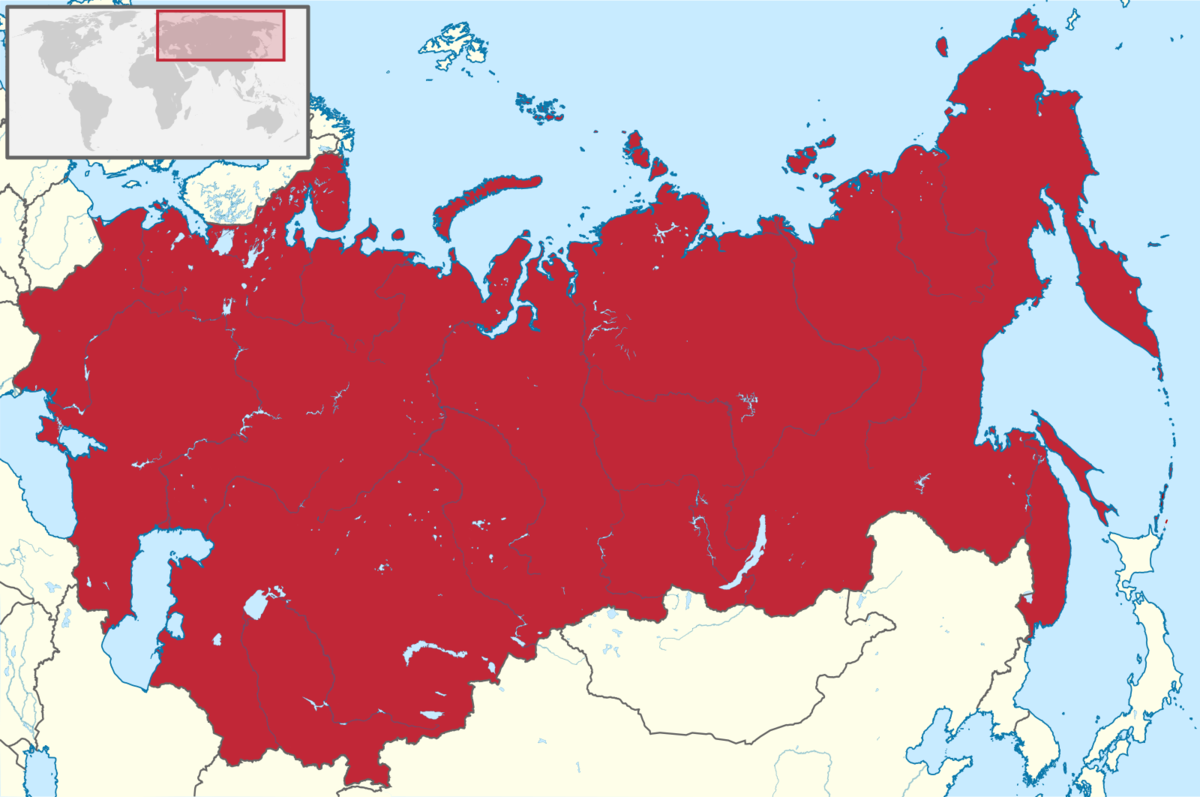 Территория СССР
