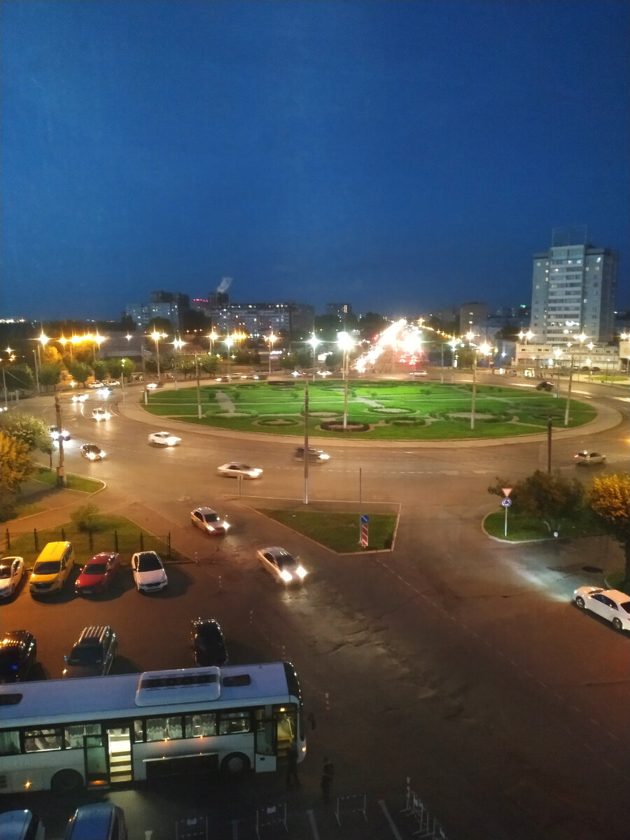Фото автора. Вид из окна гостиницы