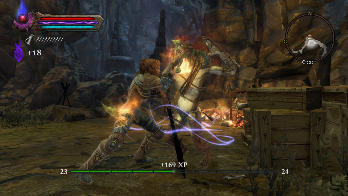 Безжалостный убийца за работой.