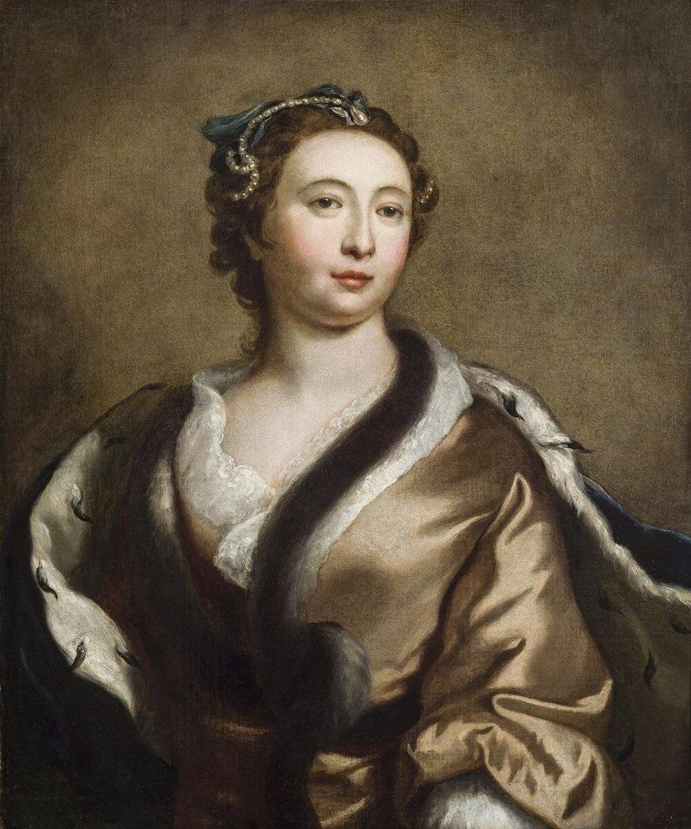 Будущая императрица Елизавета Петровна до коронации / hermitagefineart.com (аукционный дом в Монако)