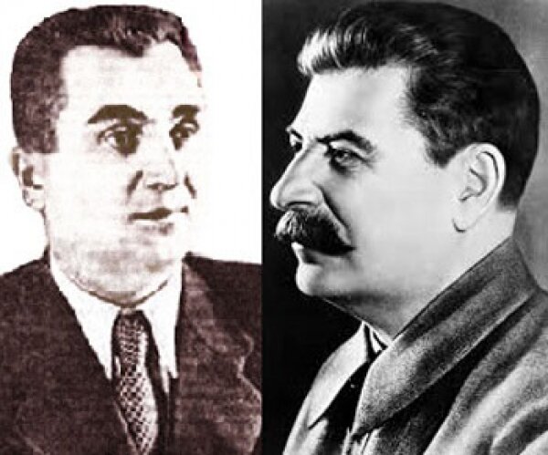 А.И. Мгеладзе и И.В. Сталин