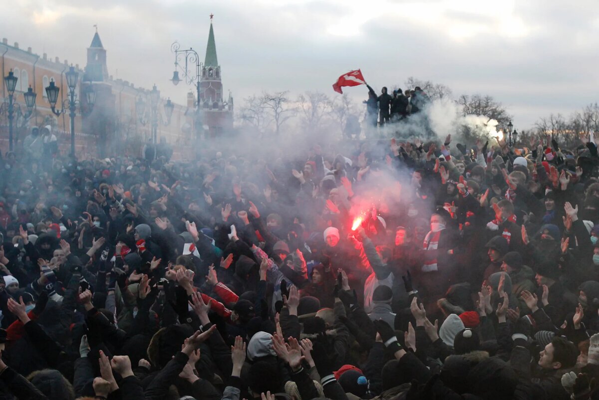 погром на манежной площади