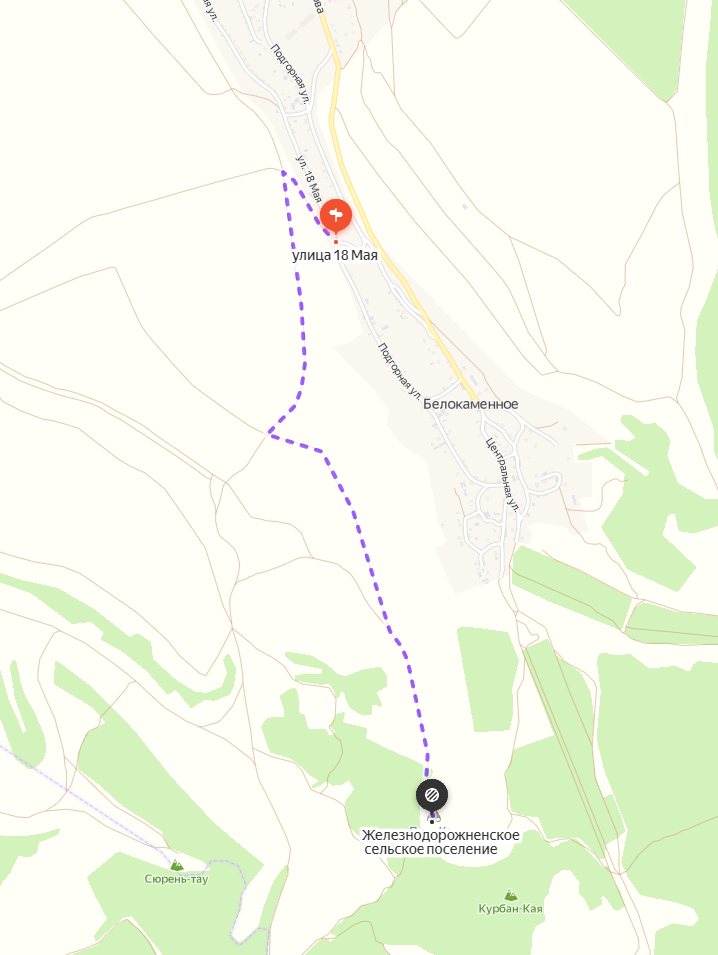 Длина маршрута около 3 км. Но если не хочется пешком, то можно на машине.