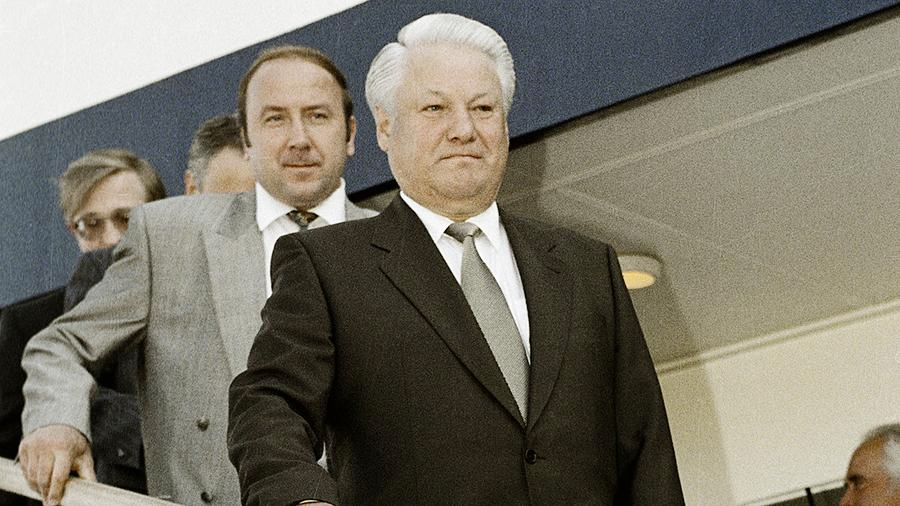 Александр Коржаков был начальником охраны Бориса Ельцина