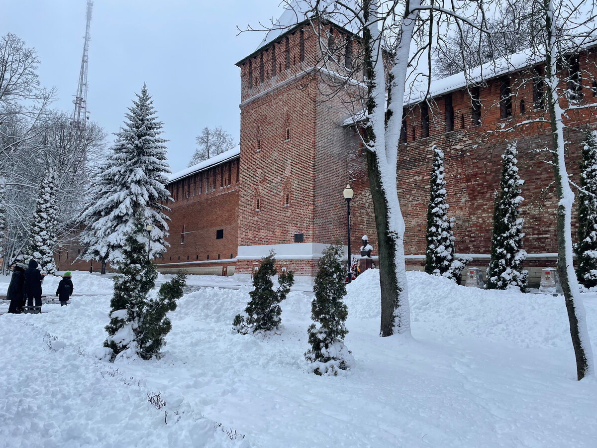 Смоленская крепостная стена. Фото автора
