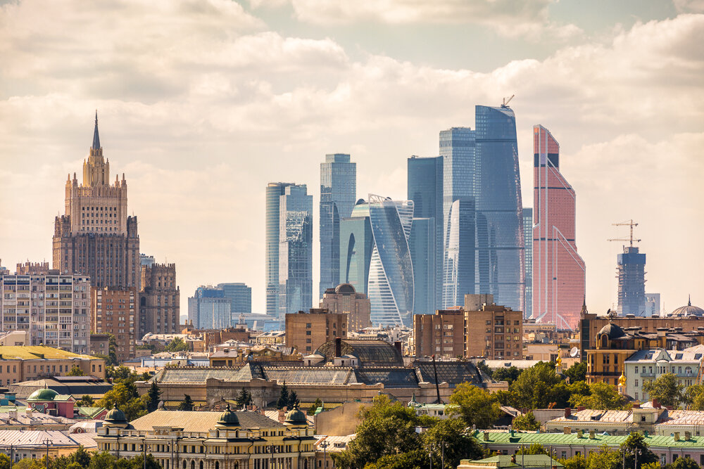 Яндекс.Картинки. Панорама "Деловго центра"в Москве