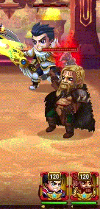 Жёлтая полоска у героев под полосой здоровья и есть энергия. Аналог маны в других играх.