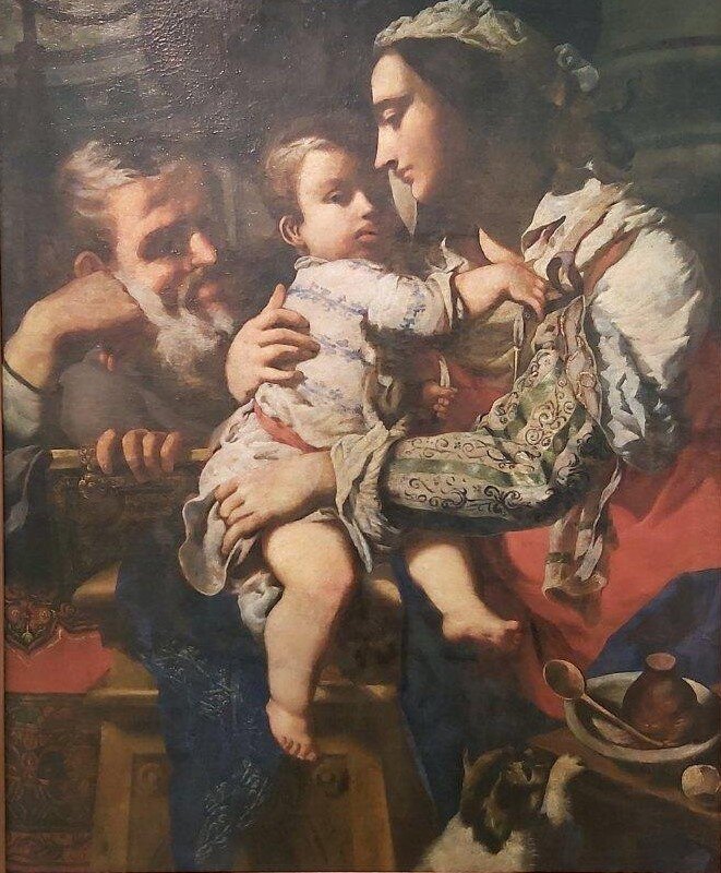 Сиджизмондо Коккапани (1583-1642). Флоренция.
Отдых на пути в Египет.
1620-1630-е.
Холст, масло.
Екатеринбургский музей изобразительных искусств
