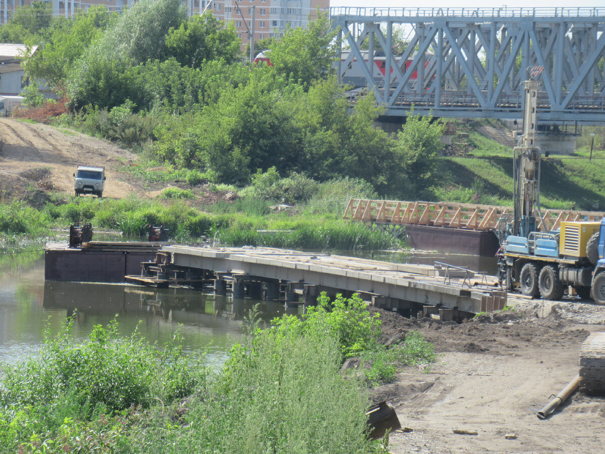 План моста через упу в туле