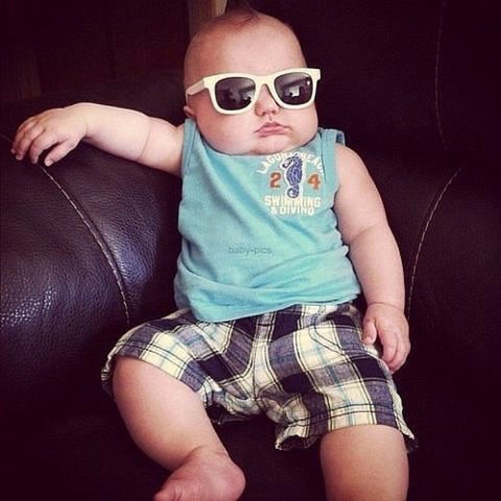 Крутой малыш.