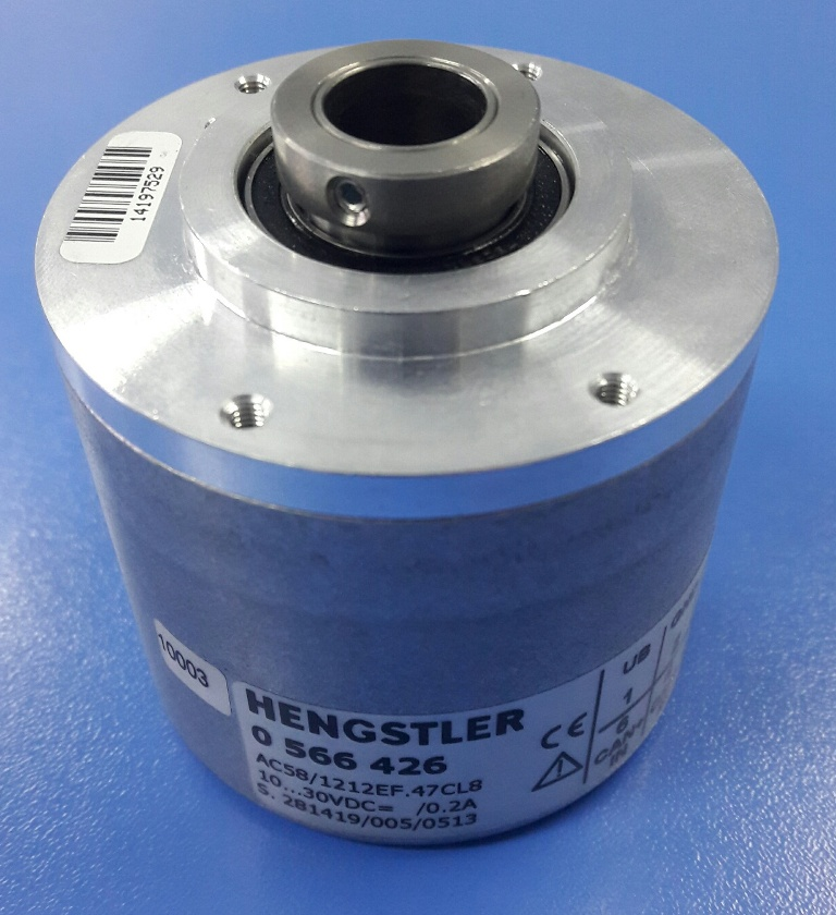 Энкодер Hengstler  0566426 с полым валом - как настроить?