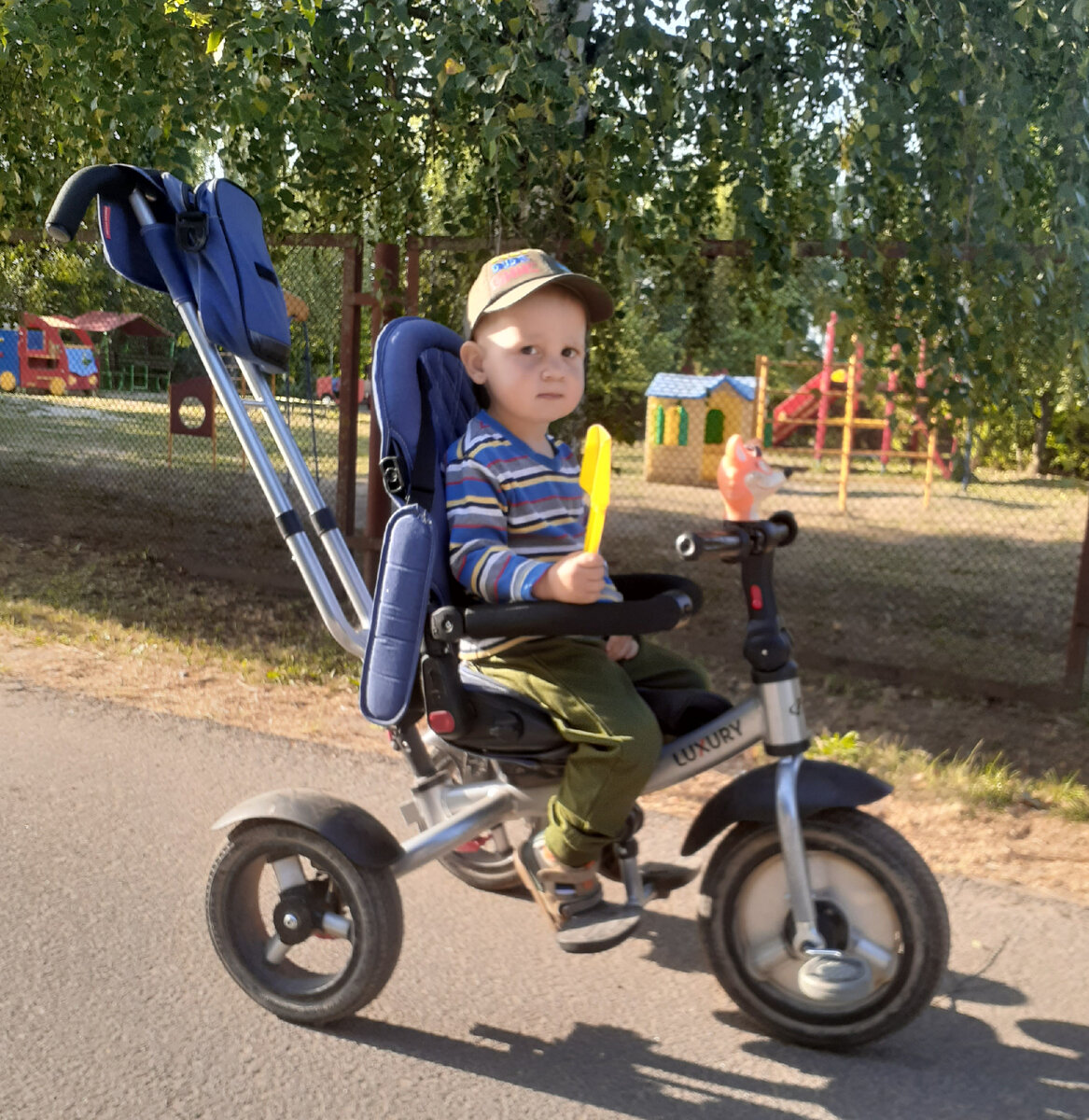 Первый раз в детский сад.