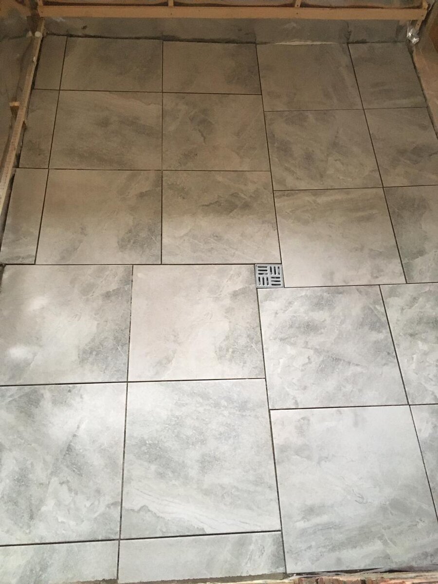 Пол в помывочной