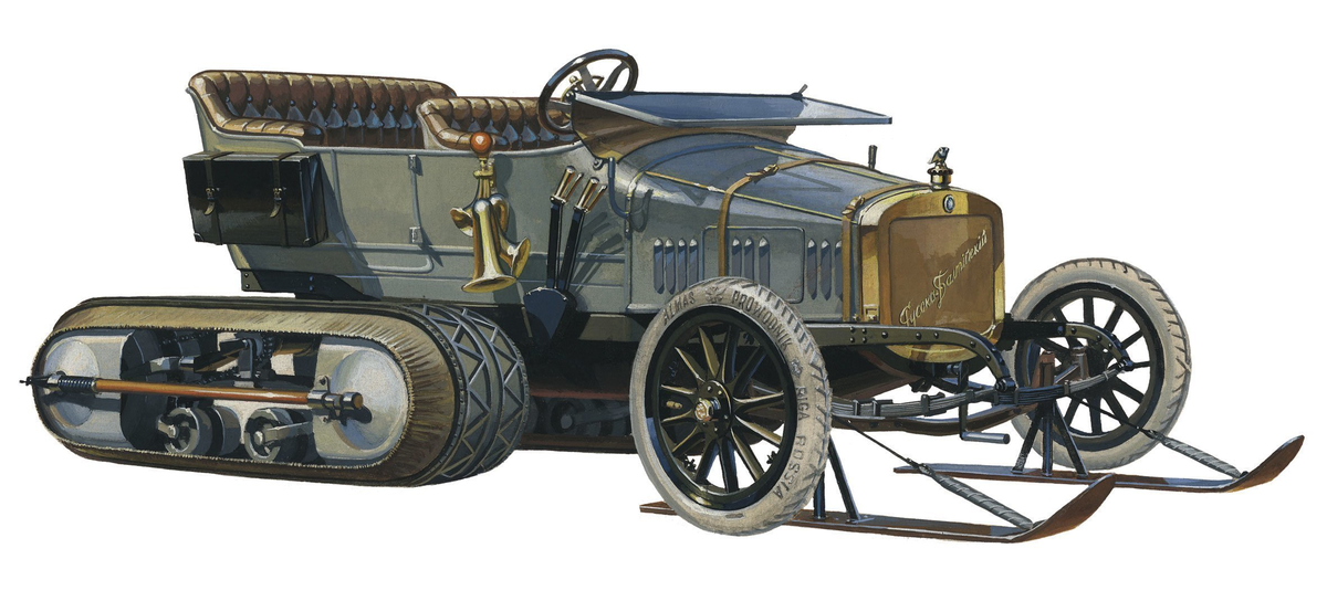Автомобиль Руссо Балт 1911 г