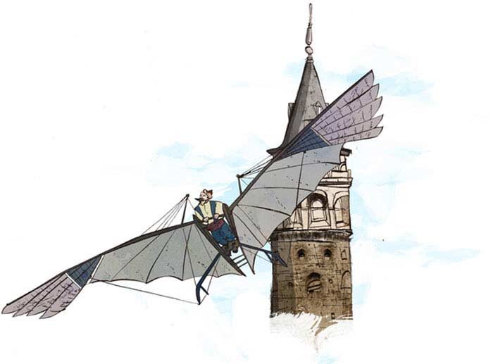 1 полёт человека в Турции