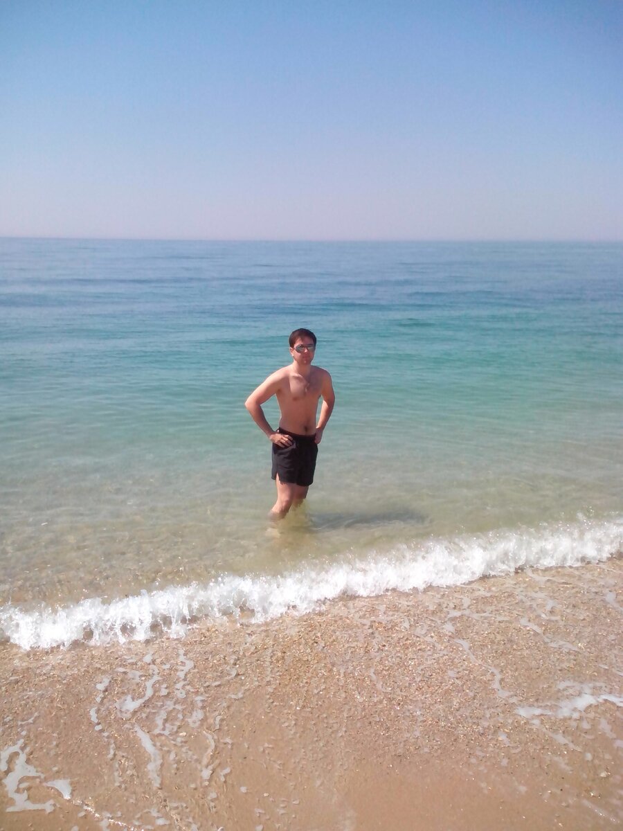 Вход в море и чистая вода