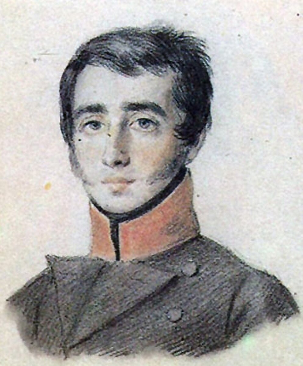 Портрет Вильгельма Кюхельбекера. Изображение: chtoby-pomnili.com 