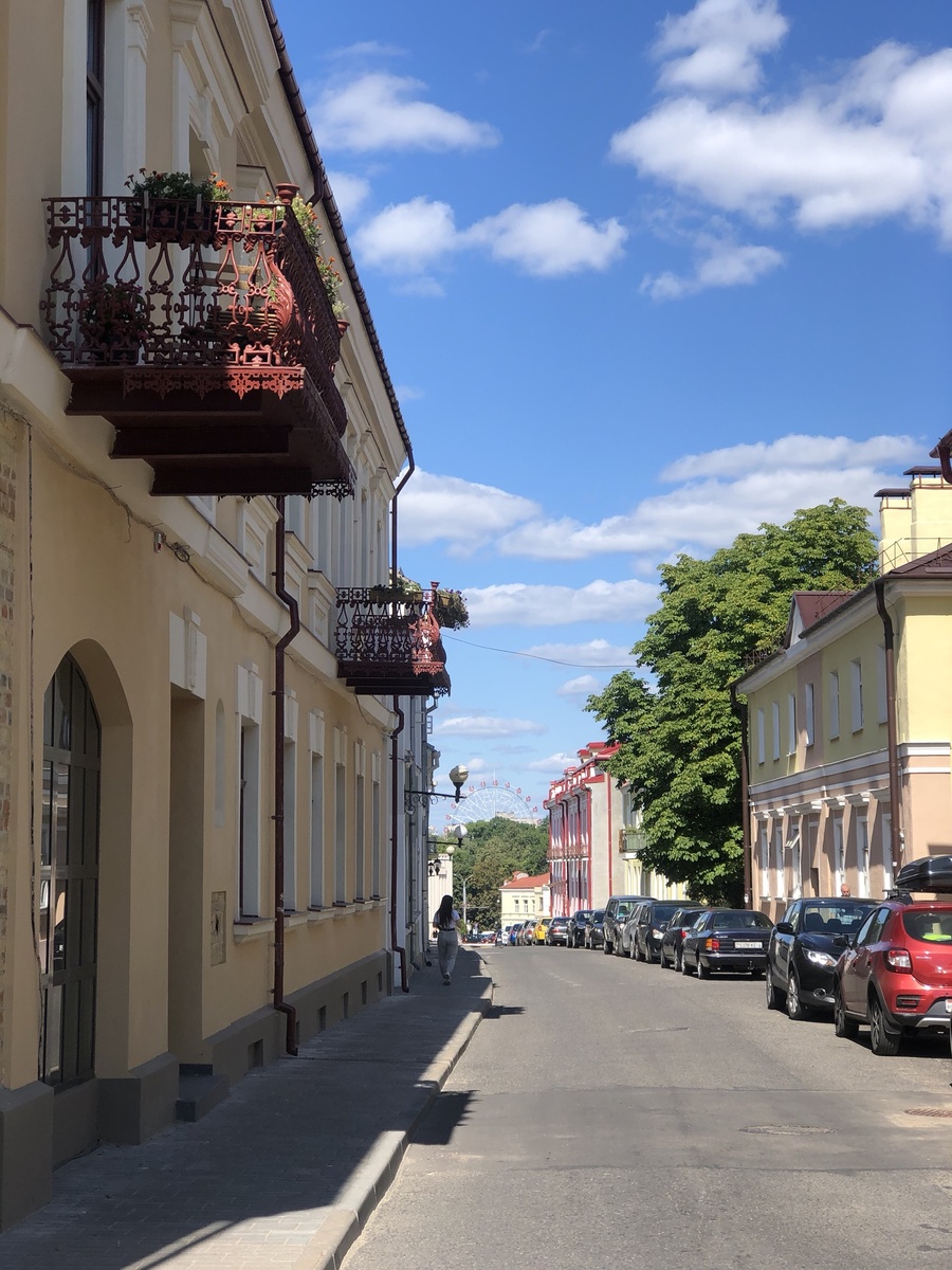 Центральные улочки Гродно