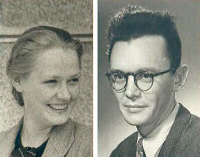 Леонид Гайдай и Нина Гребешкова в молодости