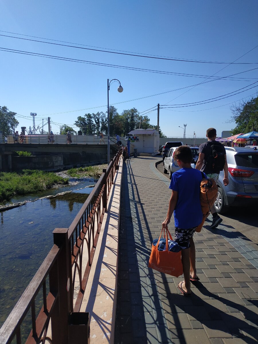 Река Паук обмельчала. Фото автора Ольги Носковой