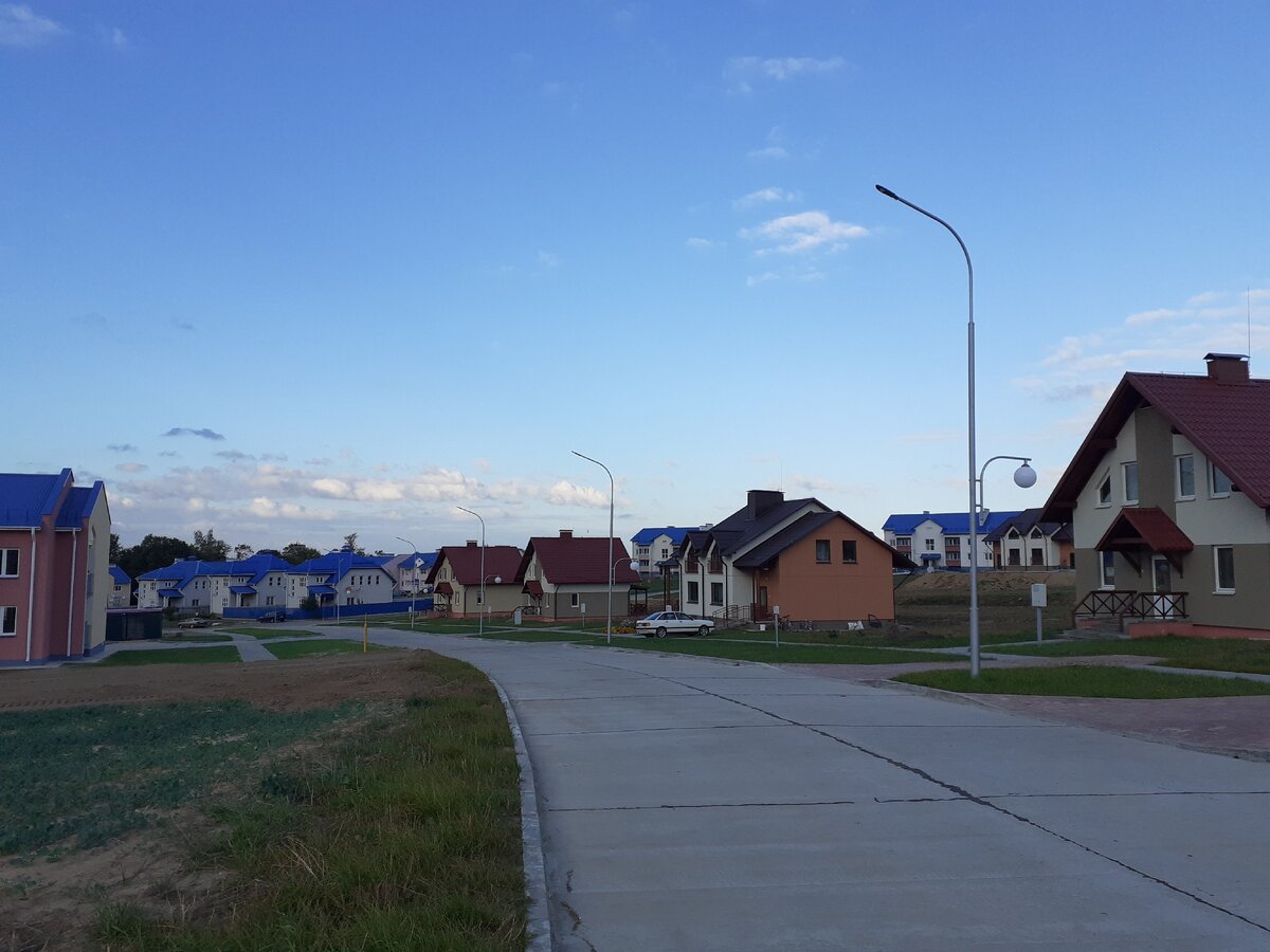 Новый микрорайон в нашем агрогородке