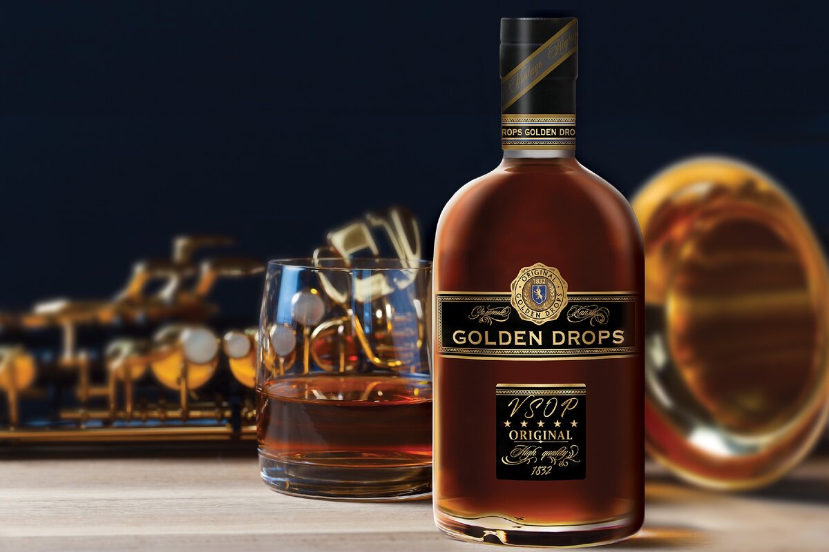  Коньяк Golden Drops