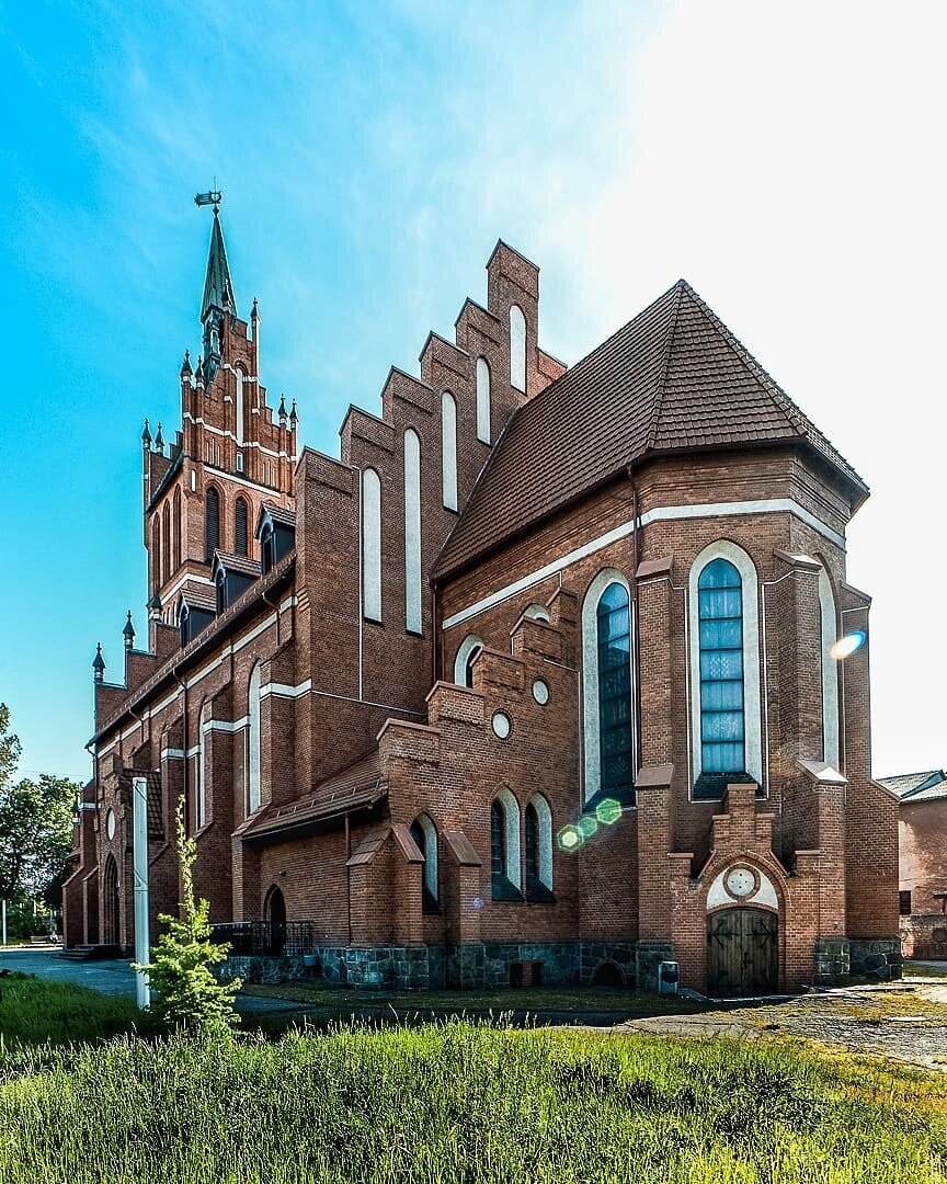 Апсида кирхи Святого Семейства в Калининграде (концертный зал филармонии), 1907, арх. Ф.Хайтманн. Фото: @bazhenoff3000