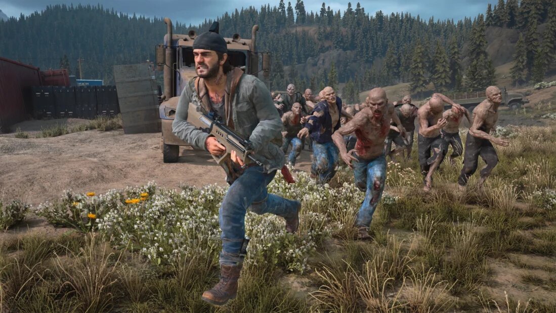 Есть день игр. Days gone. Игра Days gone. Days gone Эдди. Джек Days gone.