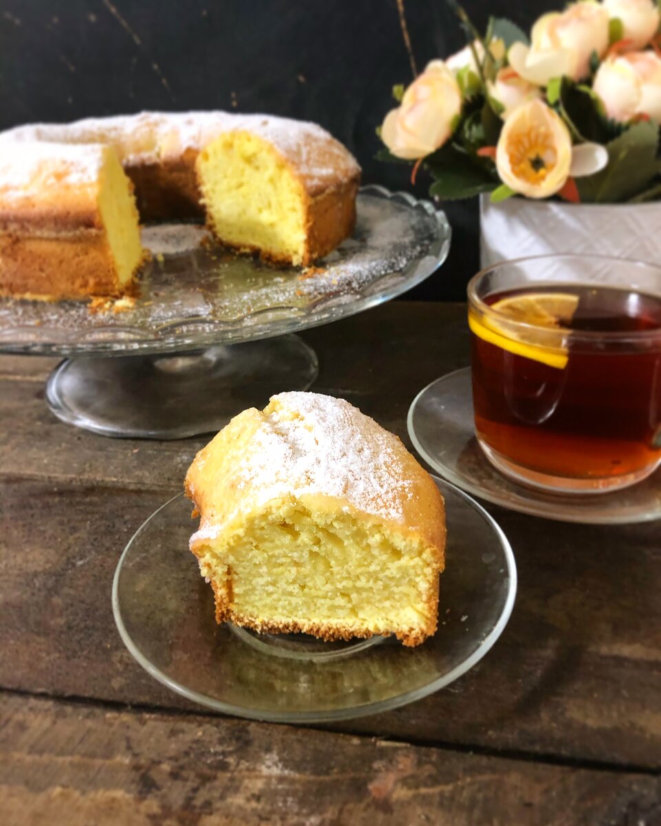 Готовый кекс