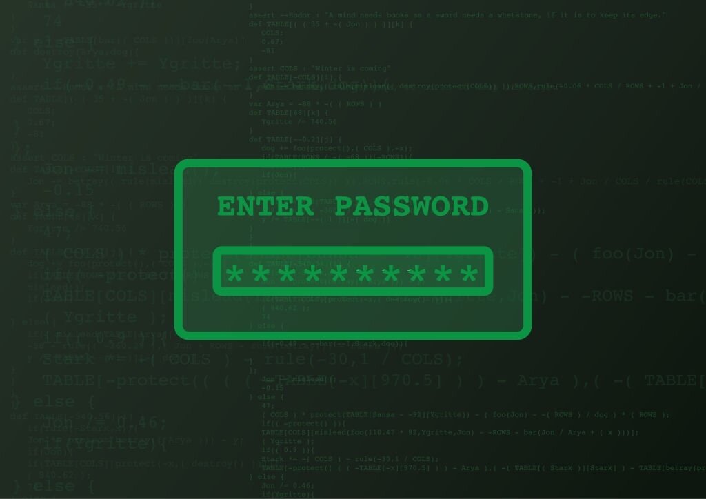 Enter password. Dvorak for Programmers. Enter code.