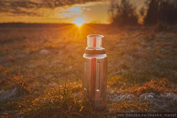 Термос  оказался очень красивым