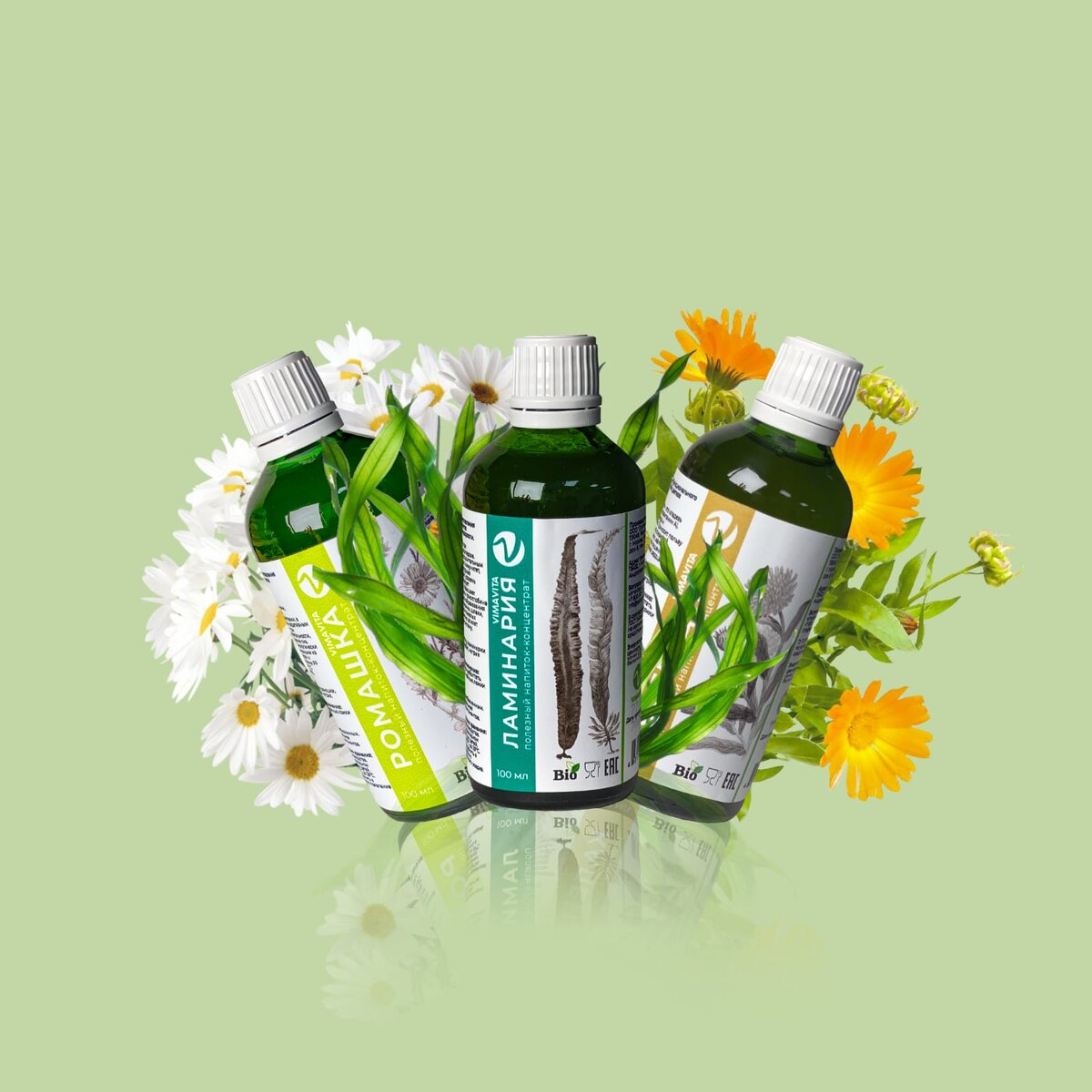 Концентраты VimaVita из лечебных трав - природные витамины для здоровья