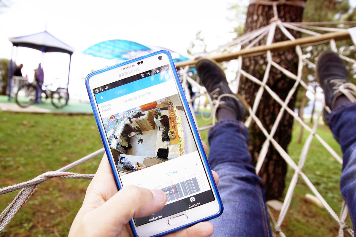 Удаленное видеонаблюдение