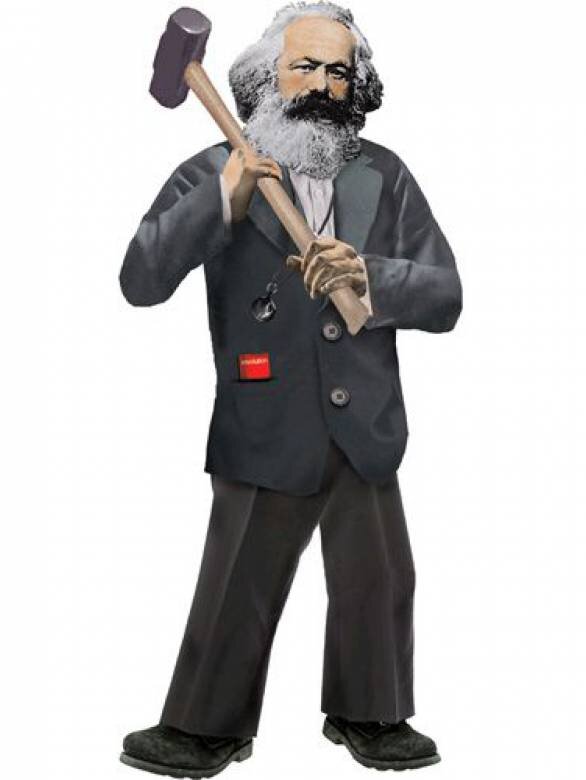 Маркс - за рабочих. Картинка из интернета