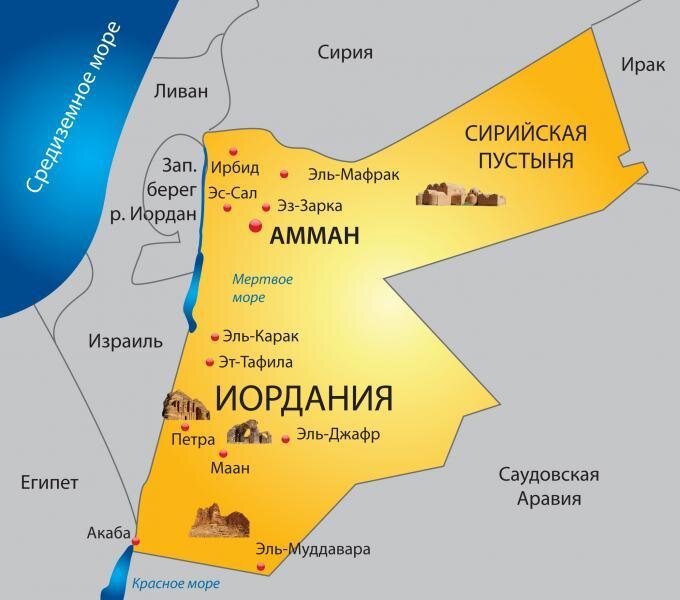 Река иордан где находится в какой стране в древности