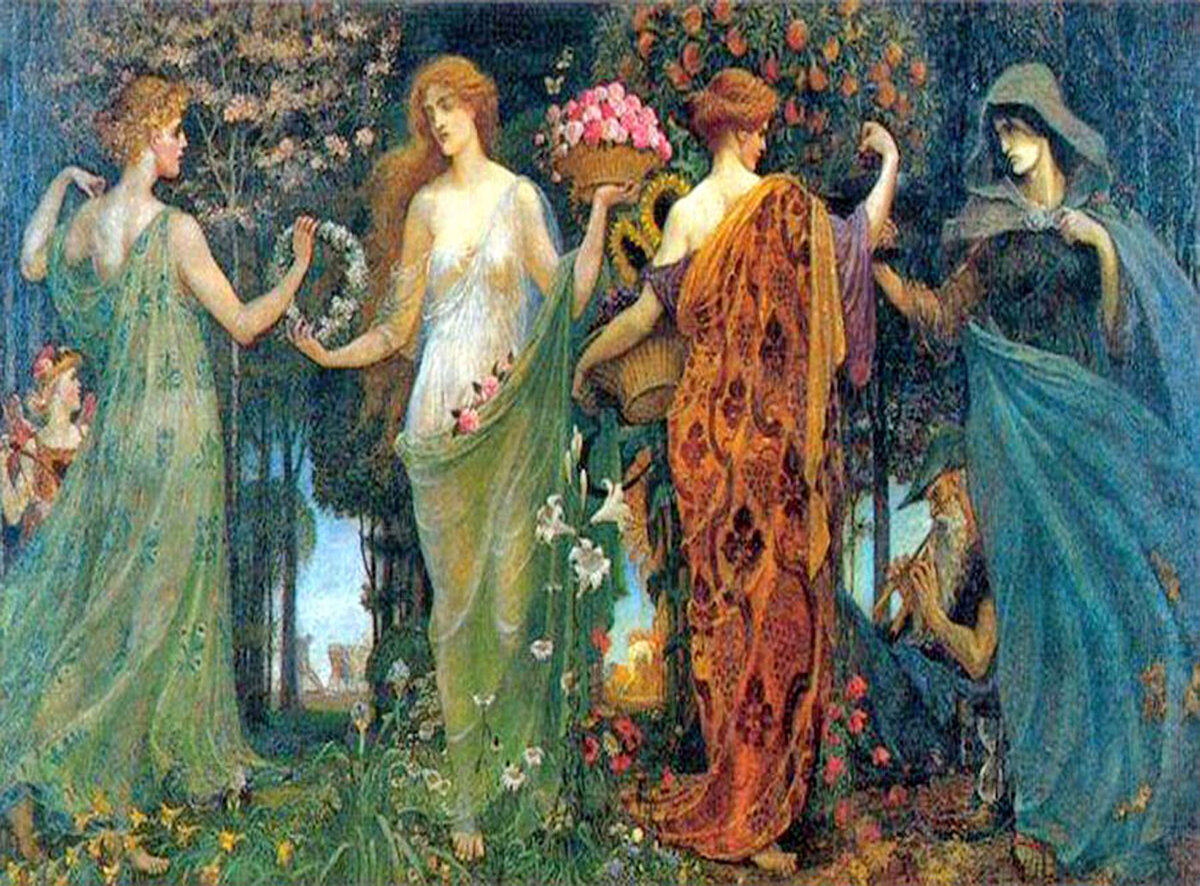 Вивальди. Времена года. Образная звуковая модель жизненного цикла.