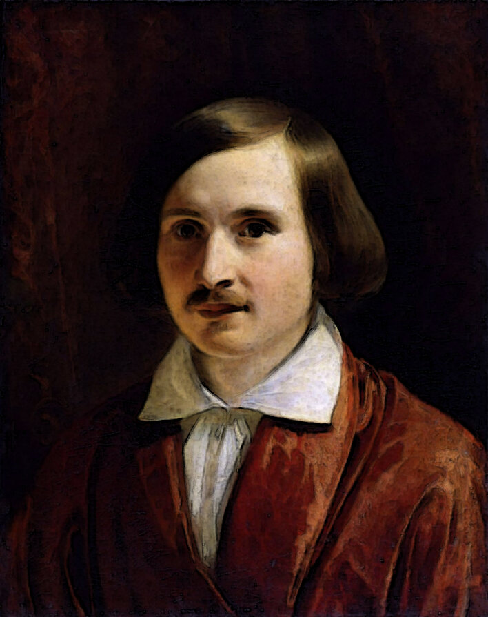 Николай Васильевич Гоголь, иллюстрация к тесту.