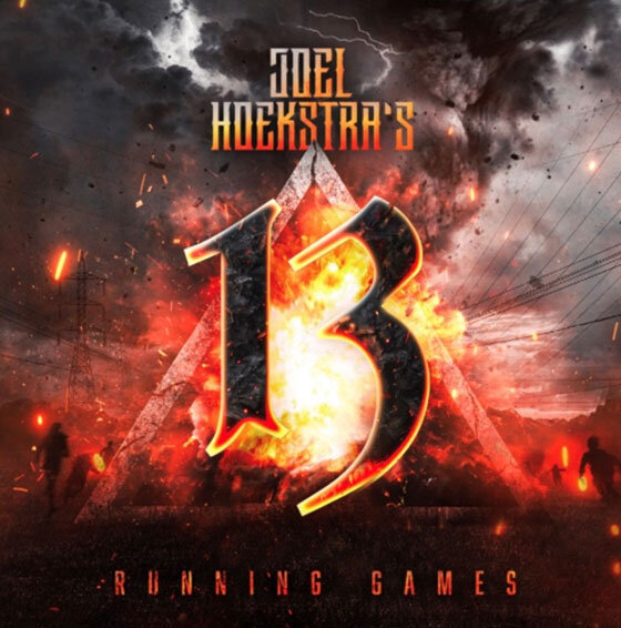 Обложка альбома Joel Hoekstra’s 13 «Running Games» . Источник фото: google.com