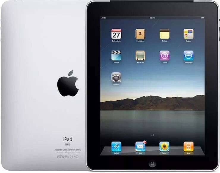 Apple iPad 1, 2010 год