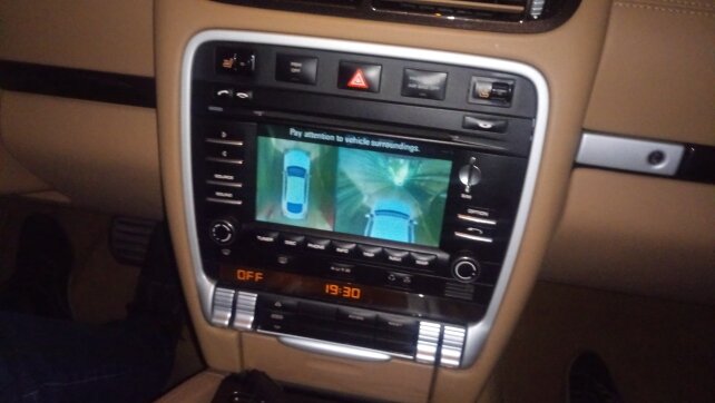 Установка системы кругового обзора на PORSCHE CAYENNE 