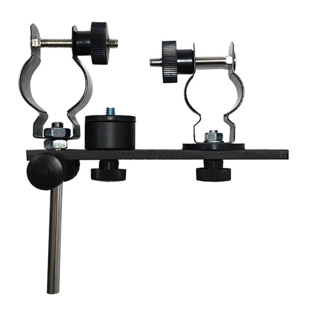 А это крепление может устанавливаться на окулярные трубки под два разных диаметра окуляра.