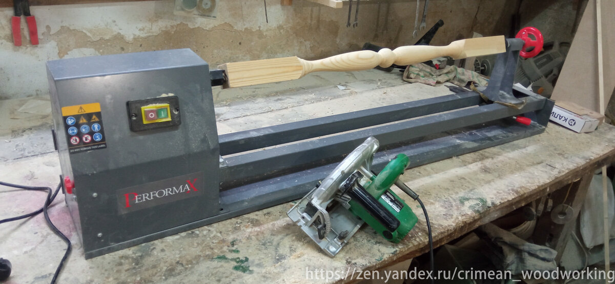 Хотел сначала на базе ручной дисковой пилы сделать, но передумал: тяжелая. Листайте, там ещё фото