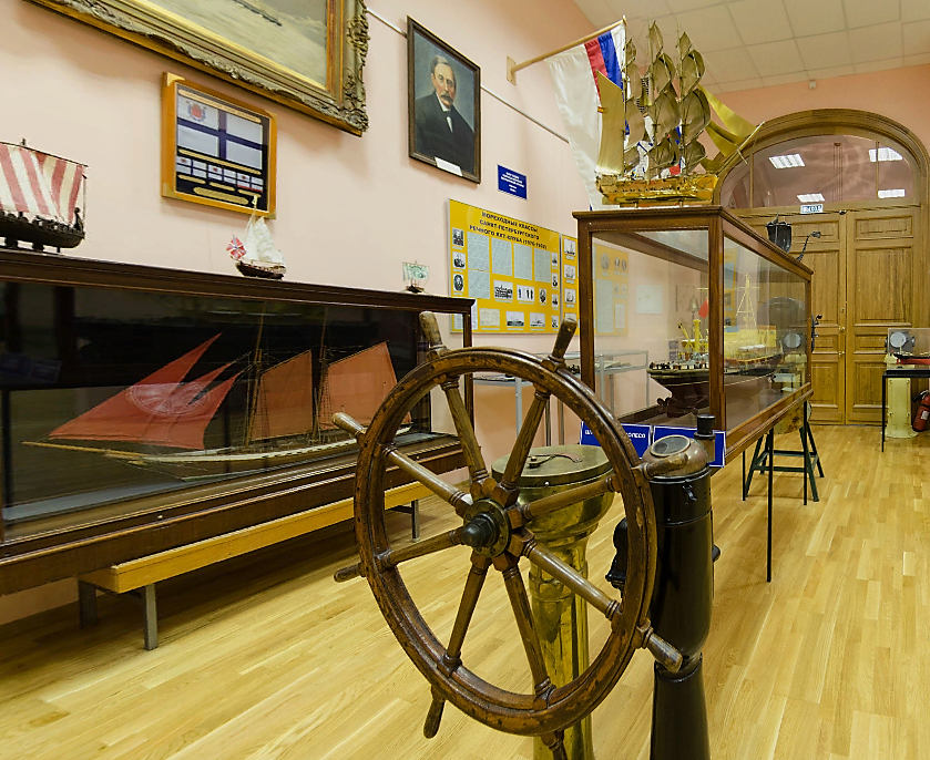 Экспозиция  Музея морского флота и академии. Фото gumrf.ru