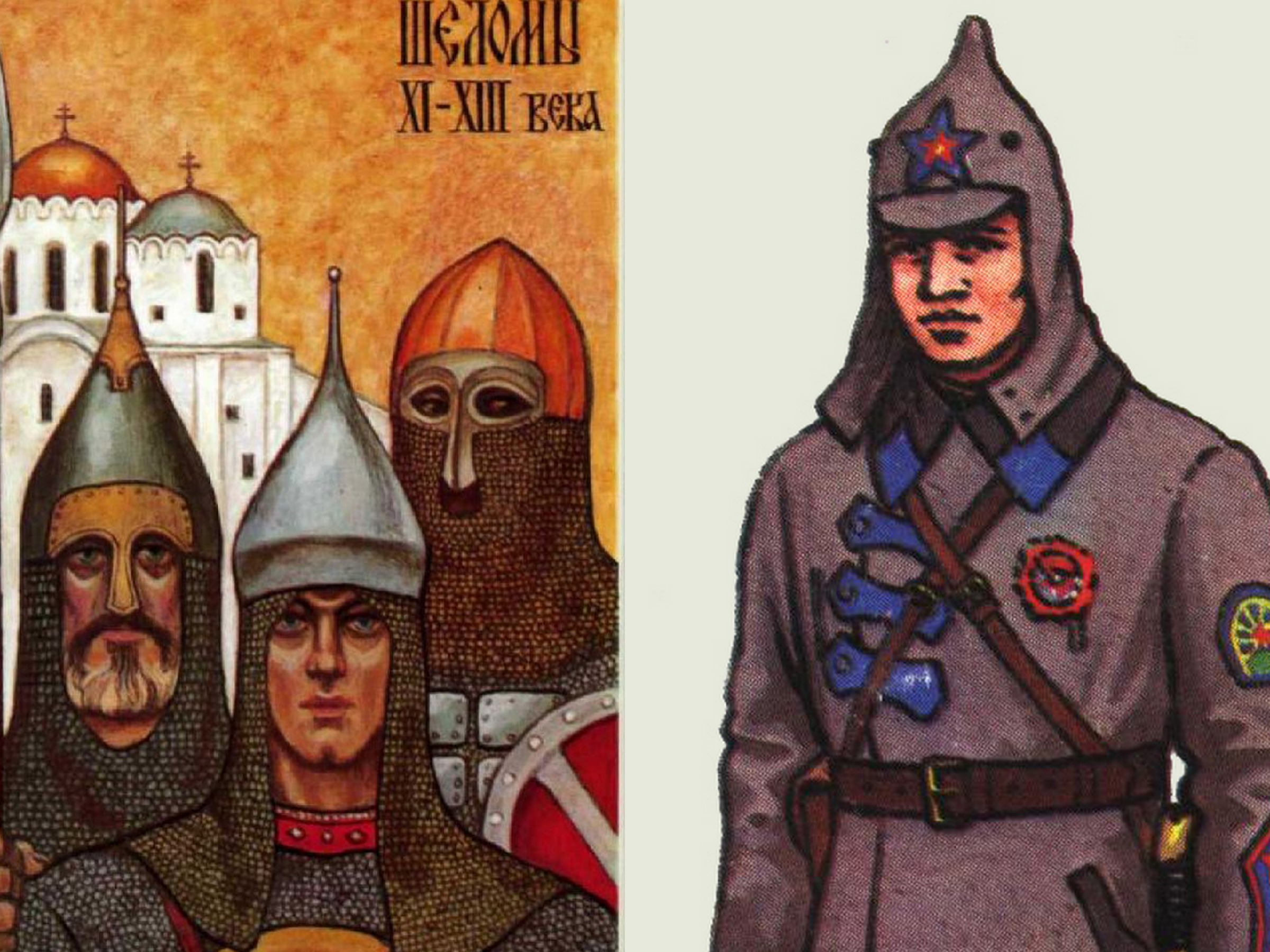 Почему знаменитая будёновка имеет такую странную форму со шпилем на макушке?3